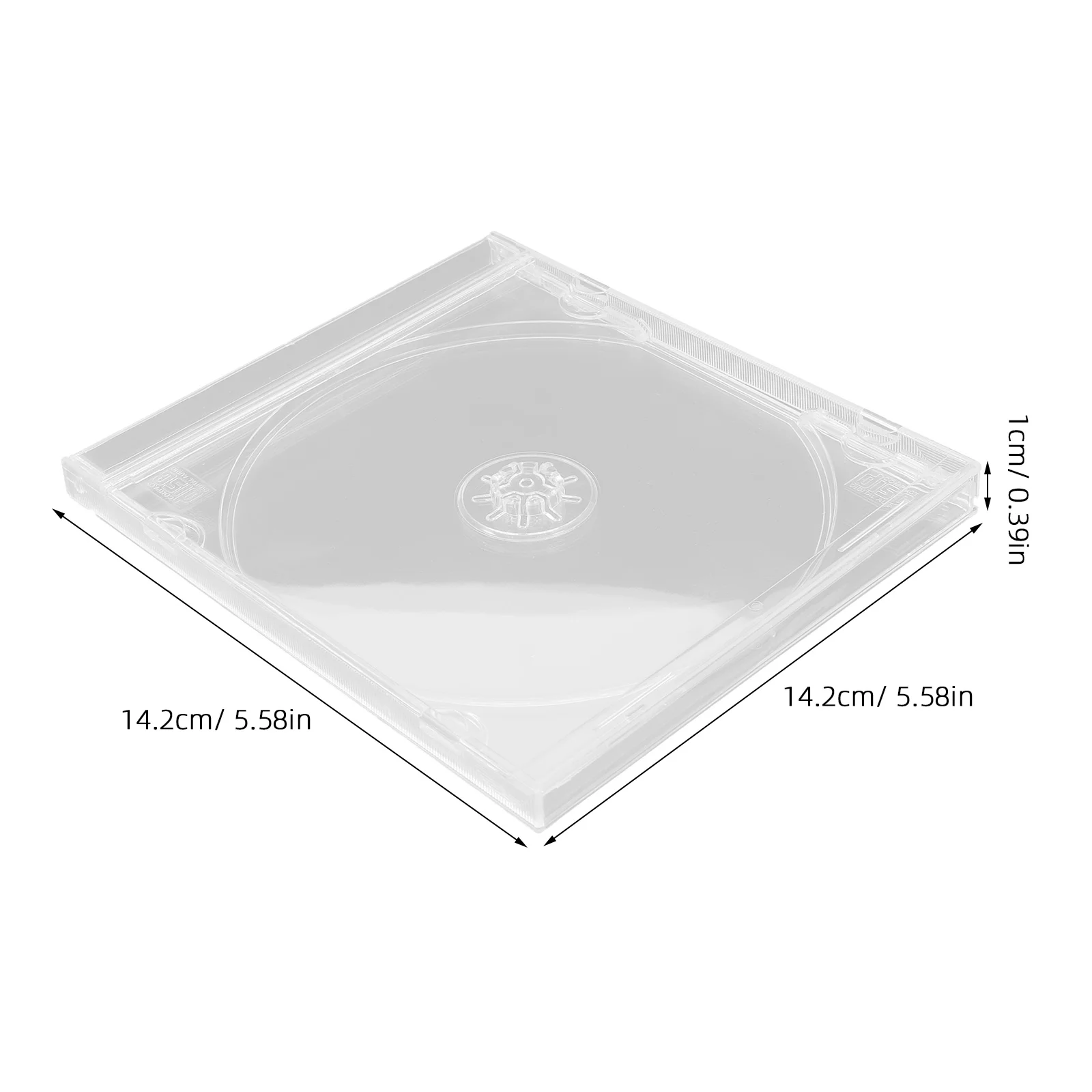 6 шт. чехол для компакт-дисков пустые чехлы держатель пустой тонкий DVD-дисплей