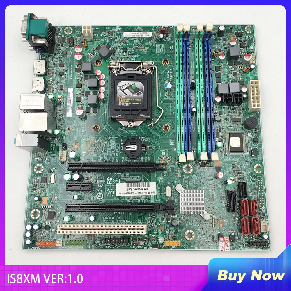 IS8XM VER:1.0 For Lenovo ThinkStation P300 TS140 TS240 C226 Workstation Motherboard Perfect Tested Before Shipment