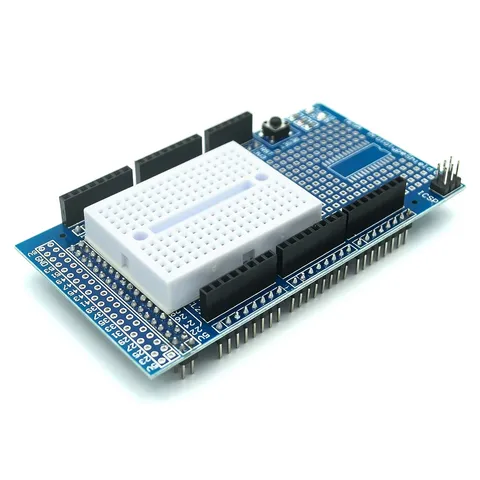Плата расширения MEGA 2560 R3 Proto для макетной платы Arduino