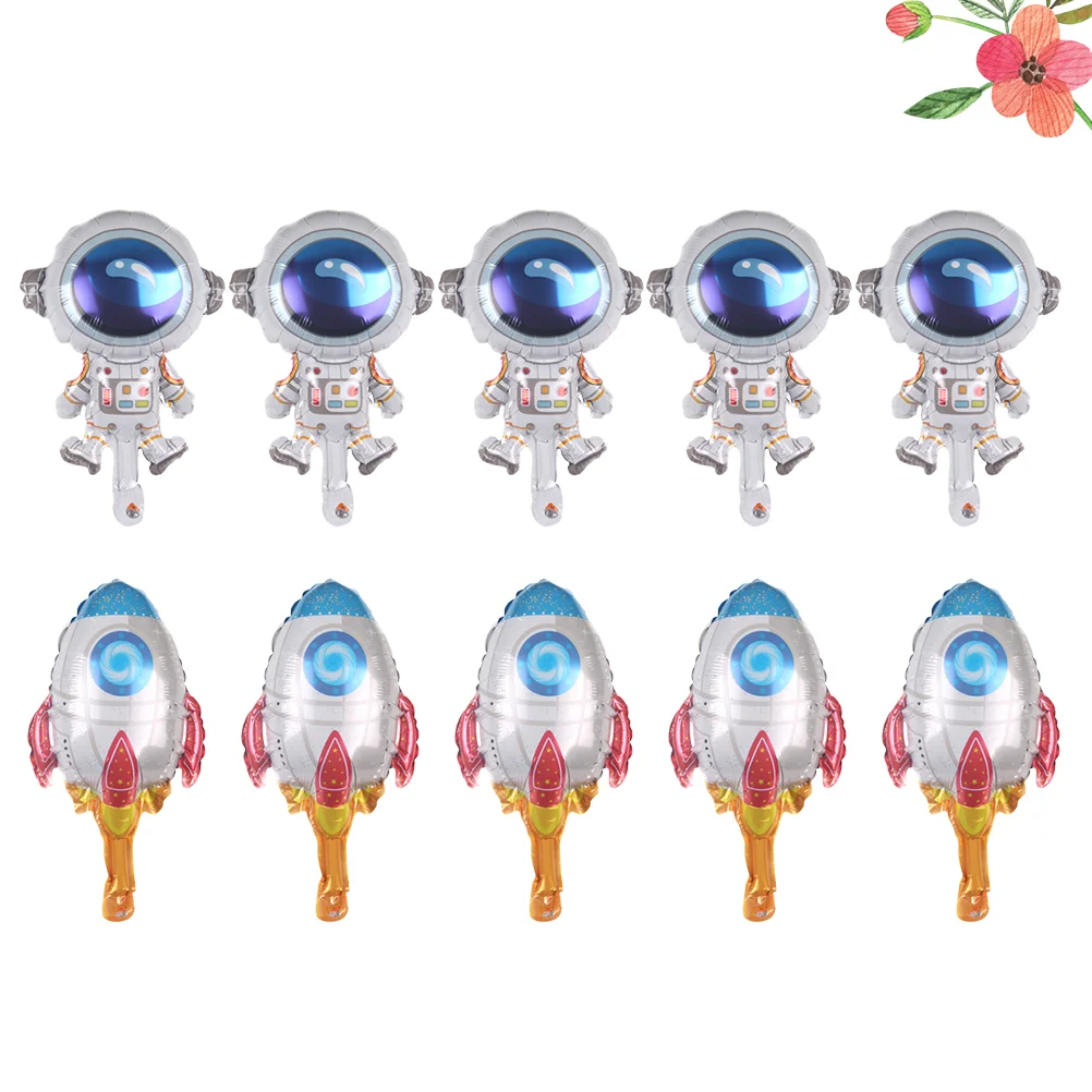 

10 Pcs Aluminum Foil Happy Birthday Decorations Men Creative Balloon Gift Child