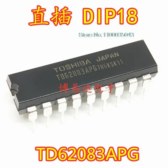 

10PCS/LOT TD62083APG TD62083AP DIP18