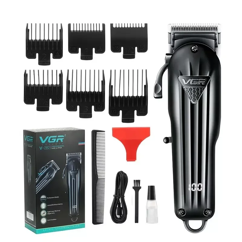 in Clippers For Men,  Hair Clipper Gradient  Clipper Blade Adjustable USB Rechargeable sonic home appliance hair dryer Hair