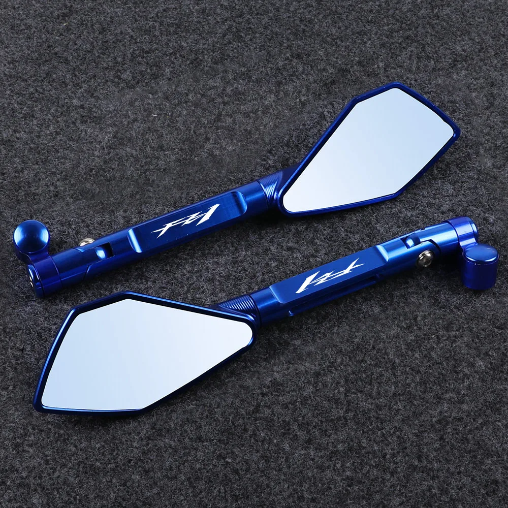 

Motorcycle CNC Aluminum 8mm 10mm Rearview Mirror Side Mirrors FOR YAMAHA DT125 RE 2004-2007 FZ1 FAZER 2001-2005 FJ09 FZ09 MT09