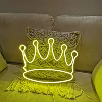 crown neon sign custom led light flex led neon light sign wedding birthday party neon sign roon store decor valentines day gift