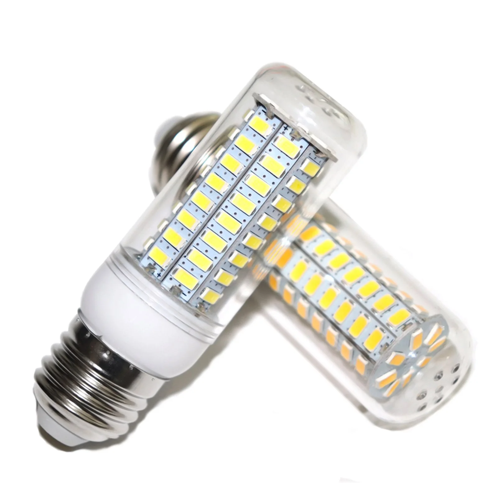 

LED Light E27 E14 3W 5W 7W 12W 15W 18W 20W 25W SMD 5730 Corn Bulb 220V Chandelier LED Candle Light Spotlight