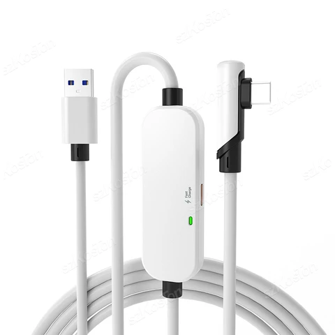 Кабель USB3.0 VR Link для Meta Quest 3S 16 футов