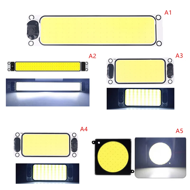 

54/64/87/108 LED Car Reading Light COB Auto Cabin Interior Roof Panel Lights Truck Dome High Brightness Reading Lamp