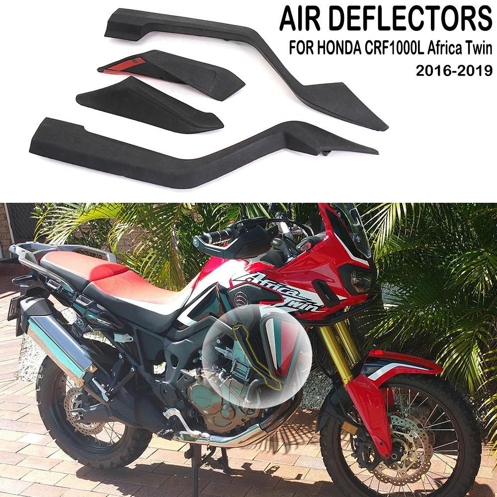 

For Honda CRF1000L Africa Twin 2016 2017 2018 2019 NEW Motorcycle Accessories Upper and Lower Wind Deflector CRF 1000 L