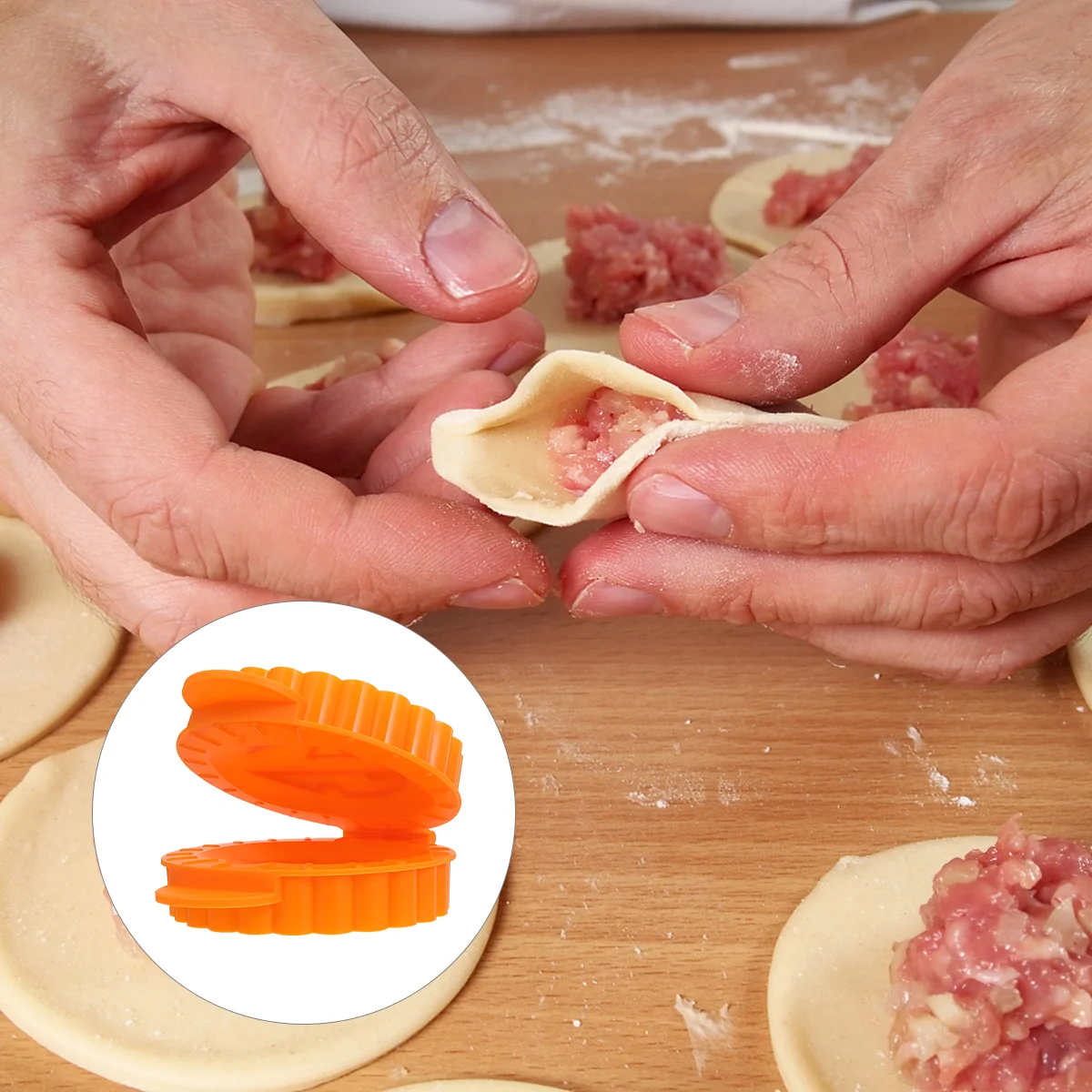 

2 Halllween Party Decor Dumpling Maker Dough Molds Cookie Molds Party Supplies