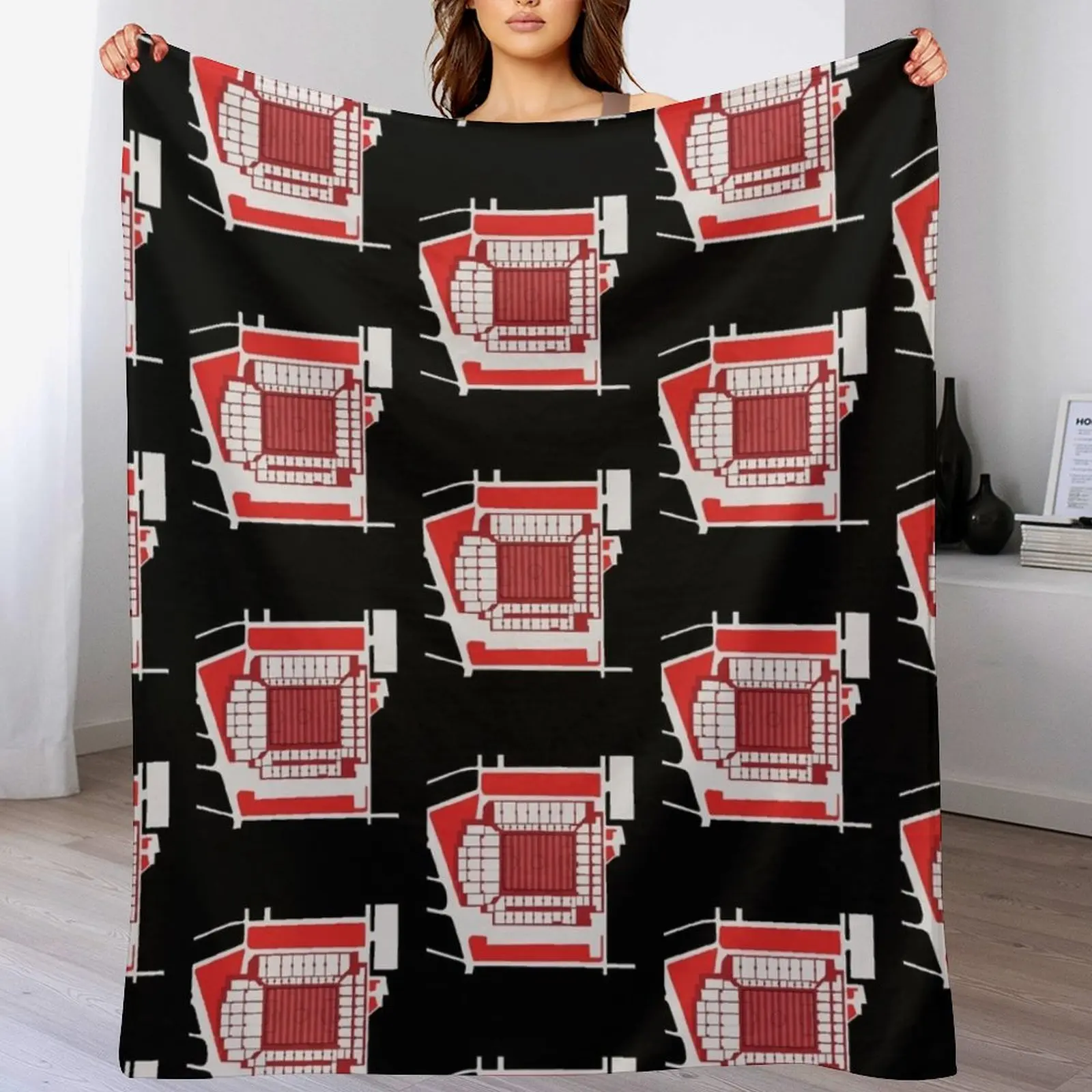 Liverpool Anfield Stadium Фланелевое одеяло для детей