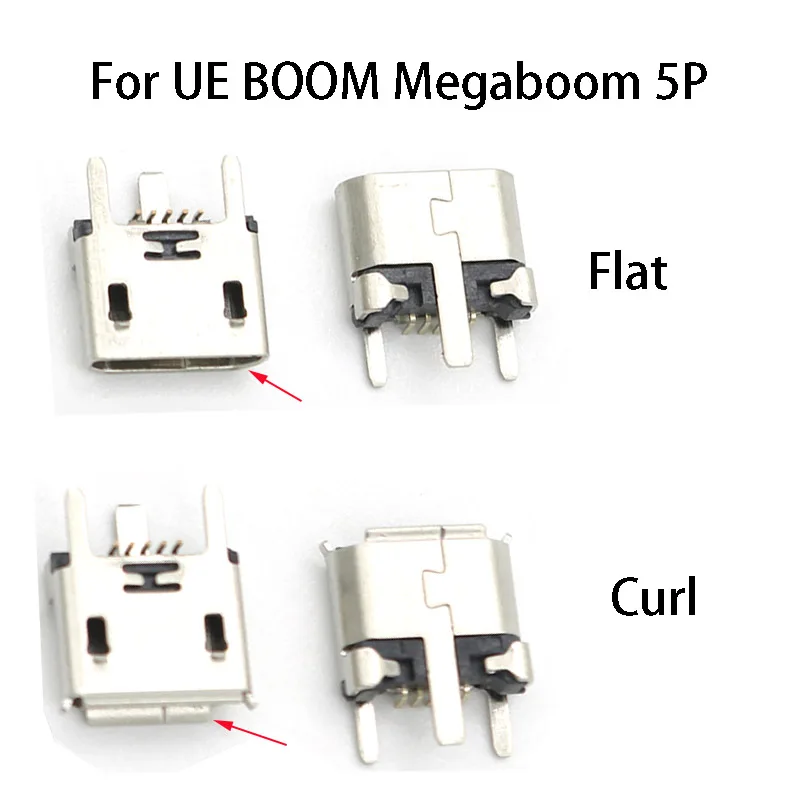 1 шт. для Xiaomi Xiaoai Bluetooth Динамик Сенсорный Экран LX04 Micro USB 5Pin 3 ножки гнездовой разъем