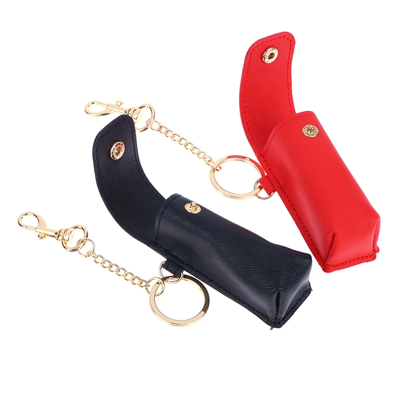 

Lipstick Bag Keychain Lip Chapstick Keychain Balm Pouch Case Keybag Chain Key Chain Gifts Accessory Lipsticks Keyrings