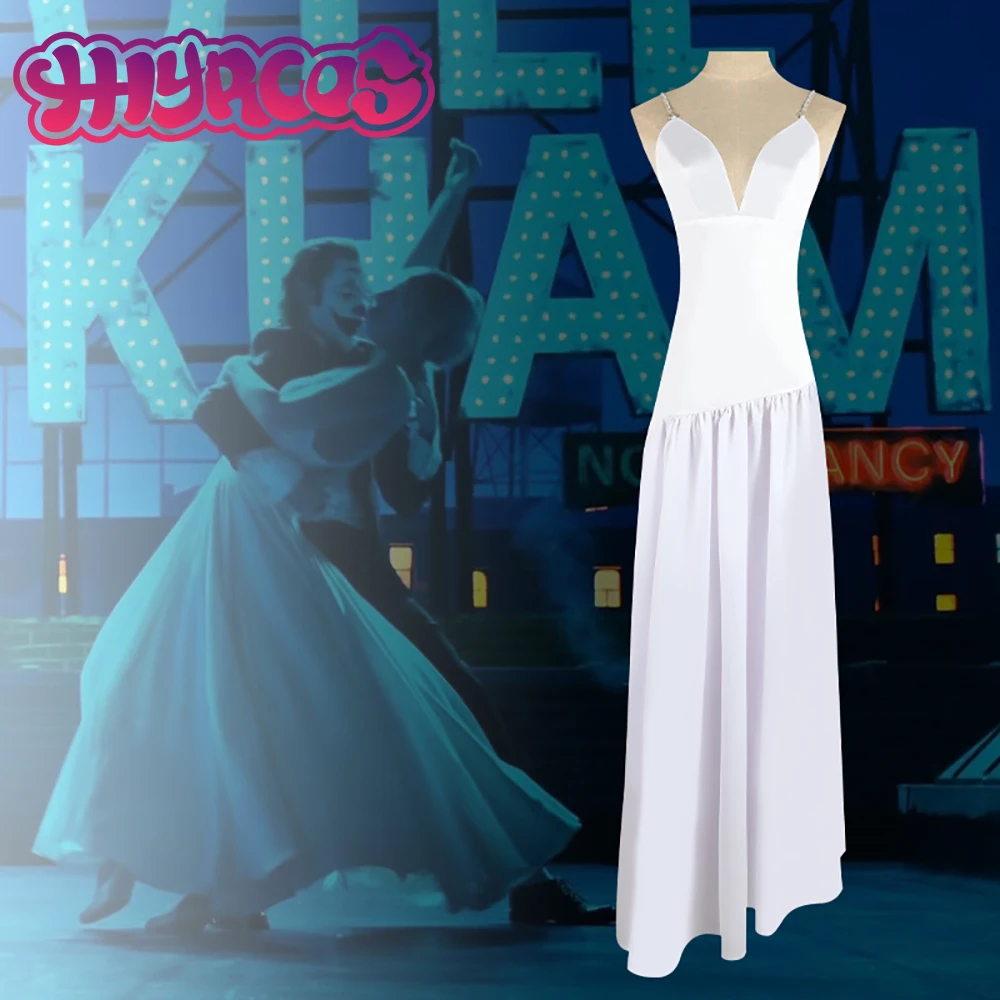 Костюм клоуна для девочек Харлин косплей шутка белое платье костюм женское на