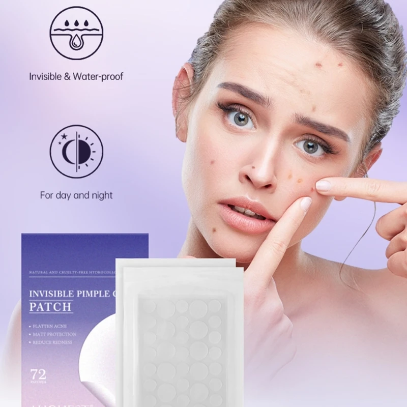 

Salicylic Acid Acne Patch Invisible Anti-acne Mild Non-irritating Concealer-Mask New Dropship
