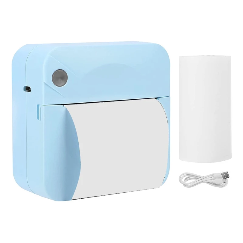 

Portable Mini Thermal Pocket Printer,Smartphone Photo Printer, Mini Thermal Inkless Wireless Printer