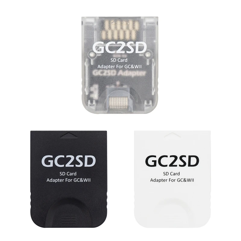 

Кардридер GC2SD для SD-карт памяти, конвертер, адаптер для консоли GameCubeWii B36A