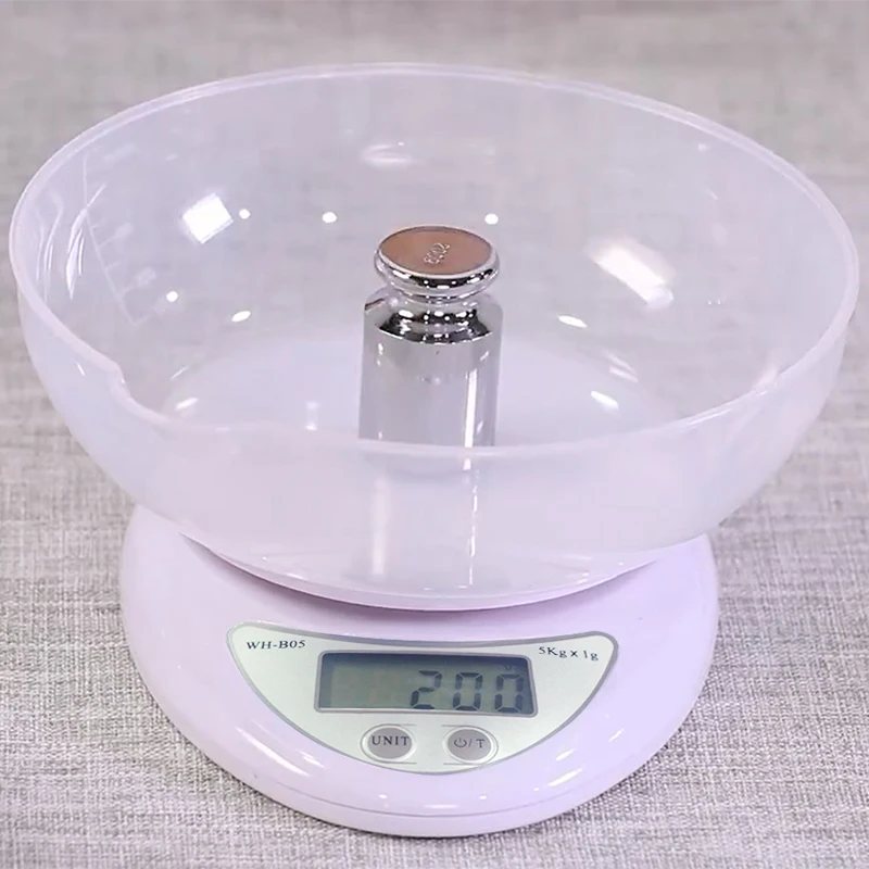 

5kg/1g Portable Digital Scale LED Electronic Scales Postal Food Balance Measuring Weight Kitchen LED Electronic Scales