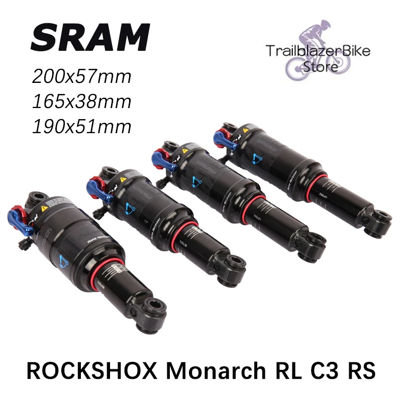 

Задний амортизатор для горного велосипеда SRAM ROCKSHOX Monarch RL C3 RS
