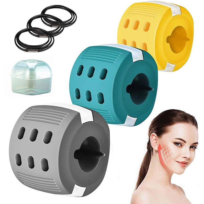 

Sports Jawline Exerciser Face Massage Ball Face and Neck Exerciser Muscle Exerciser Chew Balls Jawline Shaper Ball Slim Health