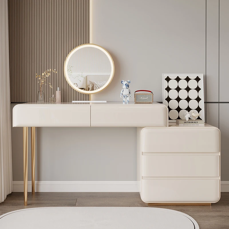 Деревянная подставка для макияжа тумбочка органайзер хранения детский