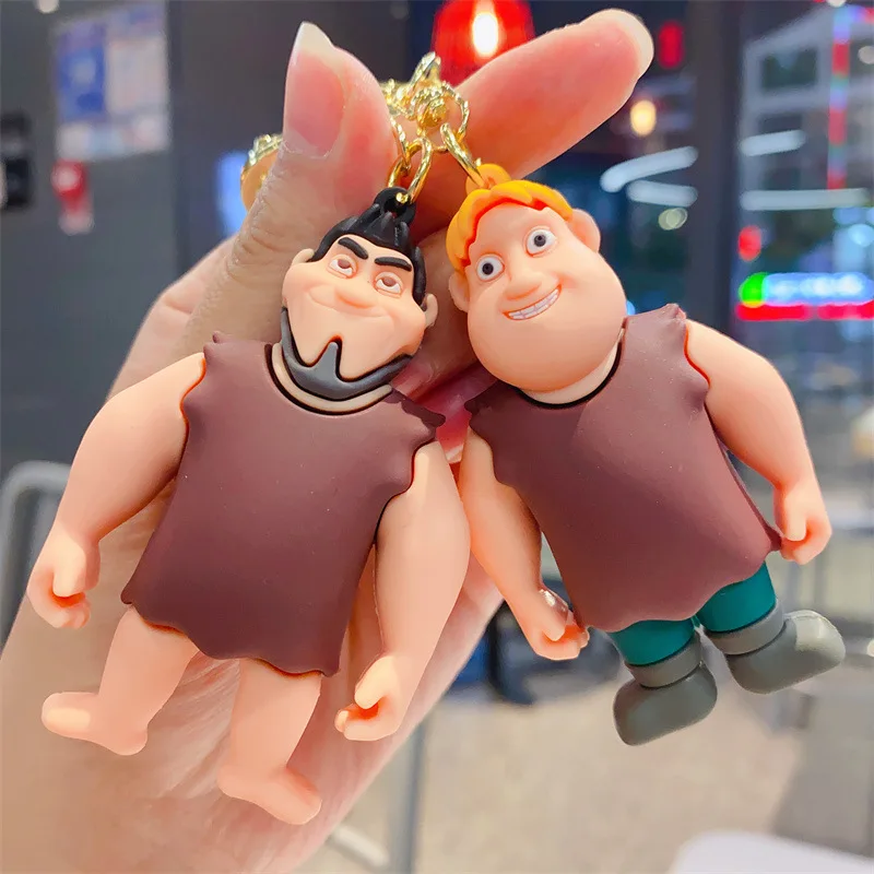 Брелок-браслет На Тему Аниме С Мультяшной Комедийной Подвеской 3D Резиновый