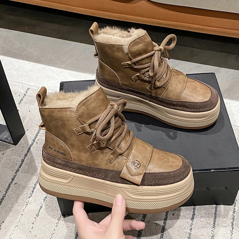 Зимние ботинки женские австралийские женская обувь 2024 зимние сапоги в стиле