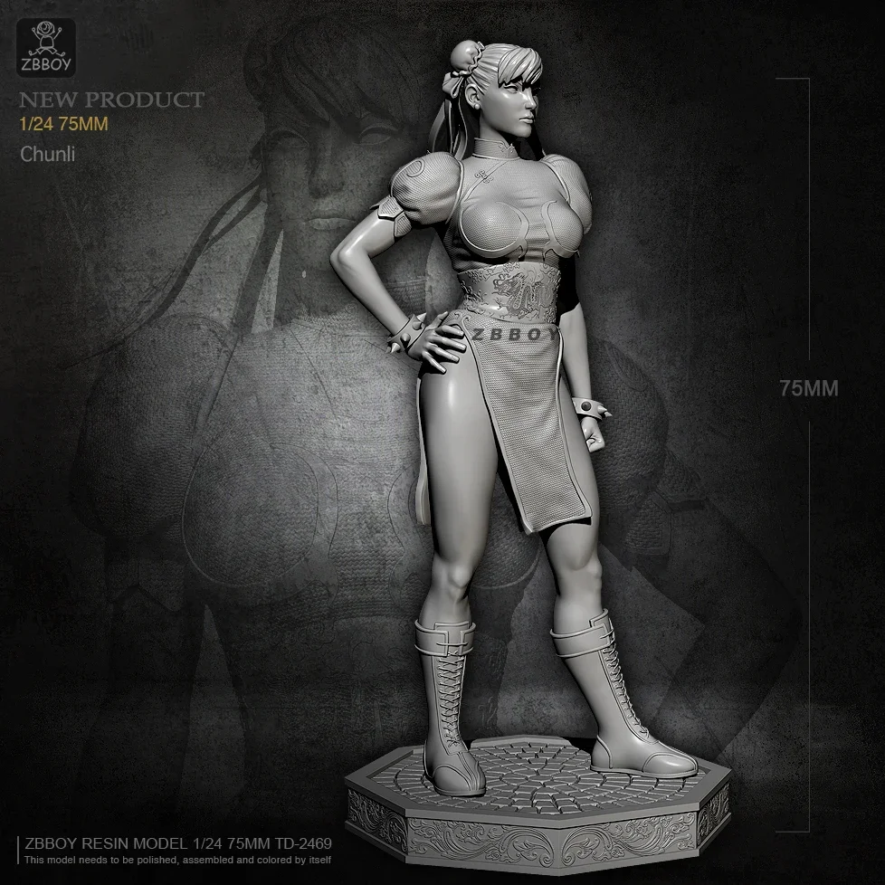 75 мм Смола модельные наборы фигурки самособранные Фотоэлементы