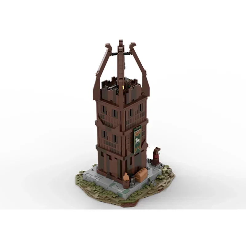 Кольца фильм YcMoc строительные блоки Rohan Watchtower модель технологические кирпичи DIY средневековые времена волшебный замок детские игрушки (art.: 3920d0e2b4eaa) - 3920d0e2b4eaa