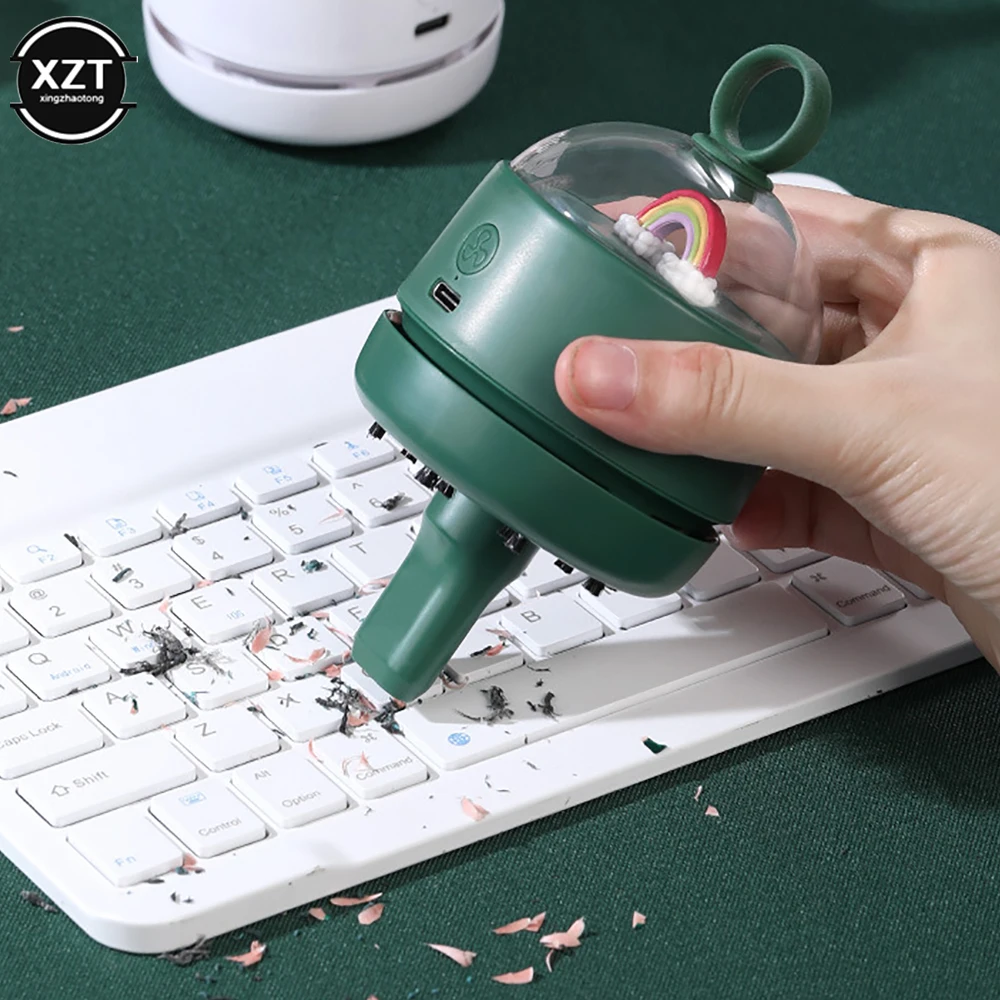 

Automatic Vacuum Cleaner Handheld Wireless Vacuum Cleaner Home Car Mini USB Charging Portable Keyboard Desktop Vacuum Cleaner