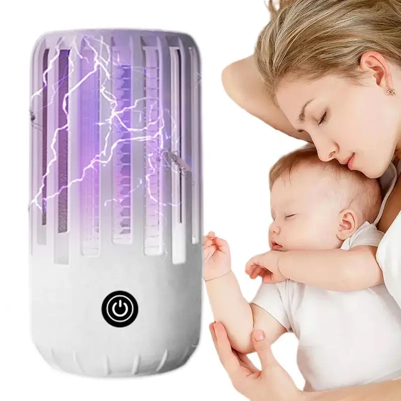 Fly Zapper 360-градусная лампа от комаров освещение USB электрическая мухобойка