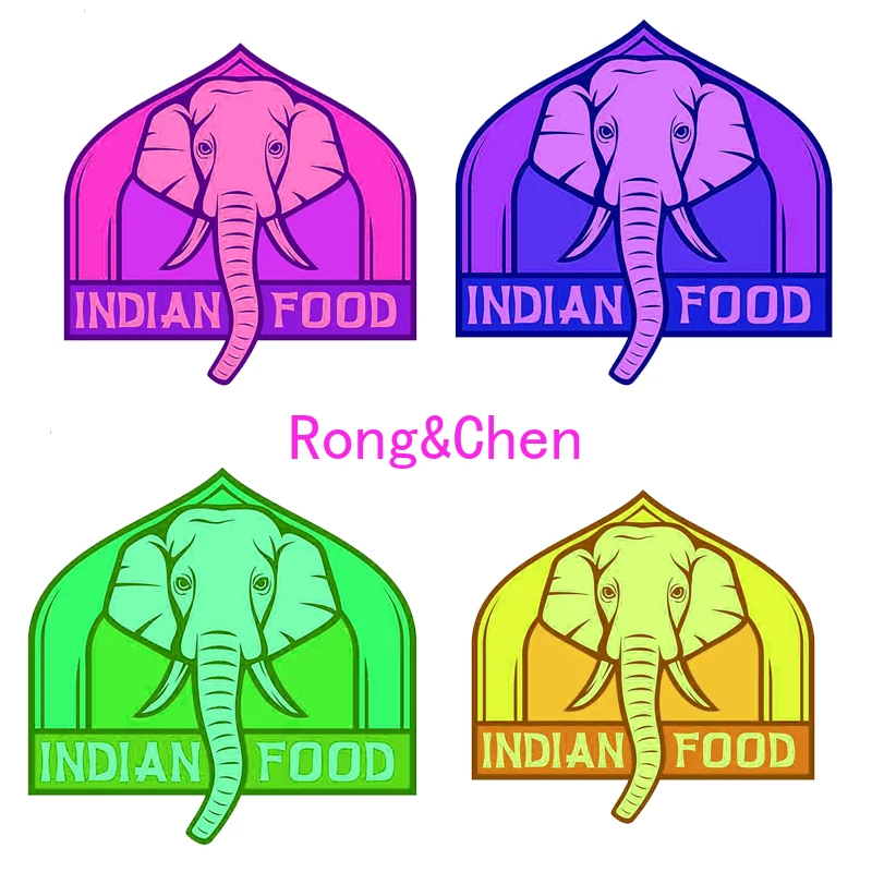 

Personality Car Stickers Indian Food Label Design Car Motorcycle Racing Windshield Trunk Body Laptop Helmet PVC Vinyl Decals