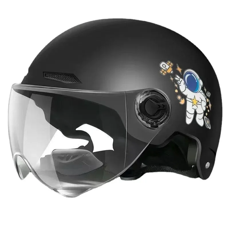 Мотоциклетный Шлем Унисекс С Защитой От Ультрафиолета Полушлем Для Мужчин И