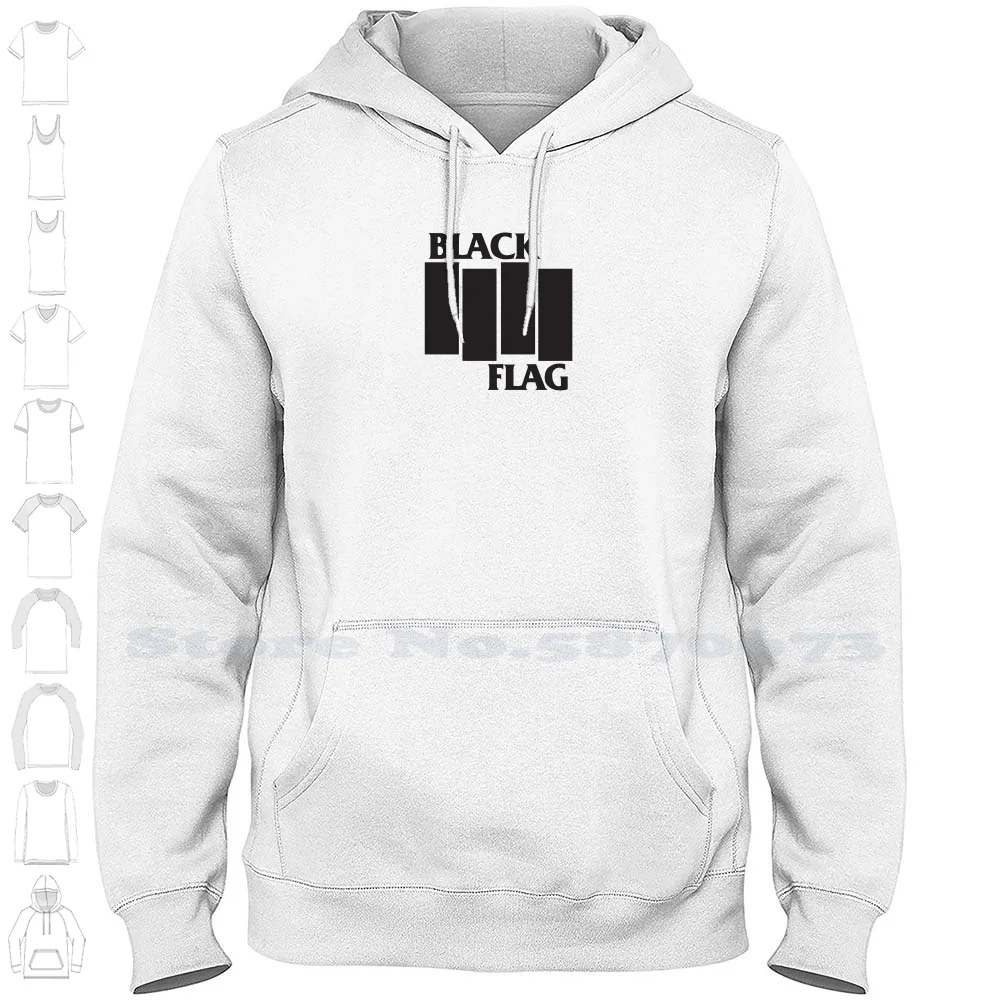 

Black Flag Logo Casual Clothing Sweatshirt Printed Logo Graphic Hoodie
