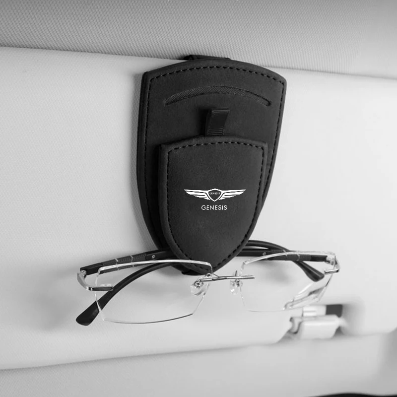 Многофункциональный автомобильный солнцезащитный козырек зажим для очков