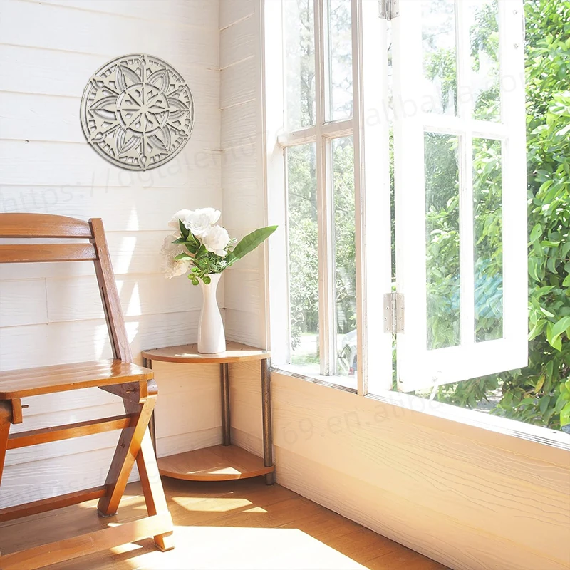 1 шт. буддизм Медитация деревянная стена искусство Скульптура для йоги чакра