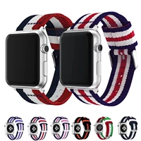 nylon strap for apple watch 7 45mm 41mm 6 5 4 se 44mm 40mm stylish smart watch replacement wristband for iwatch 3 2 1 42mm 38mm
