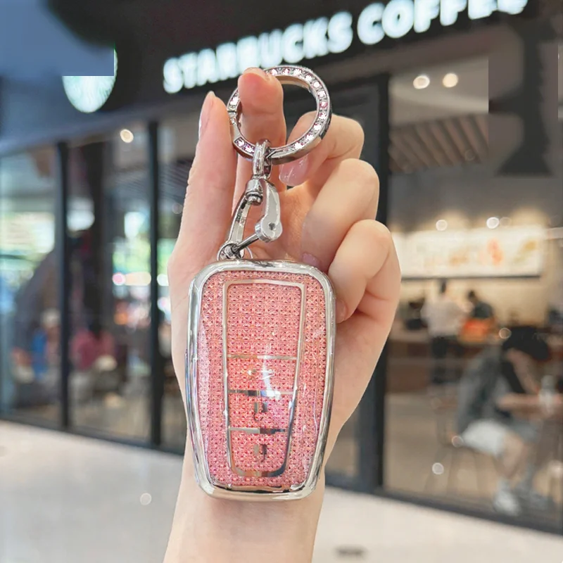 

Новая мода для Toyota Prius 20 RAV4 Camry 70 CHR C-HR Corolla 2018 2019 2020 2 3-кнопочный чехол для дистанционного ключа автомобиля, брелок для ключей