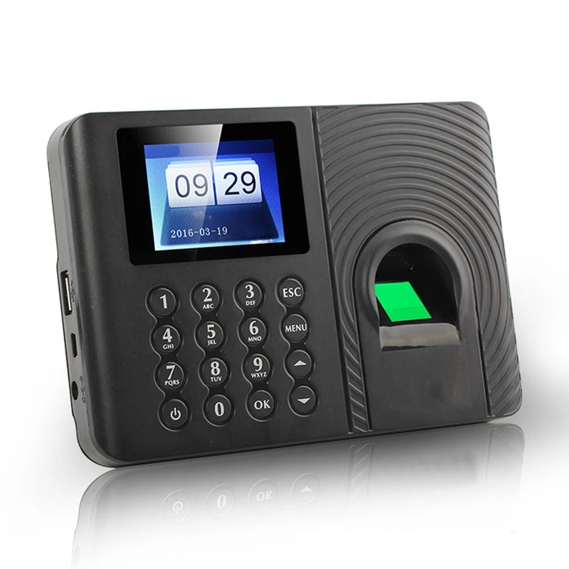 

Fingerprint Attendance Machine USB Intelligent Biometric Fingerprint Time Attendance Machine Time Clock Recorder