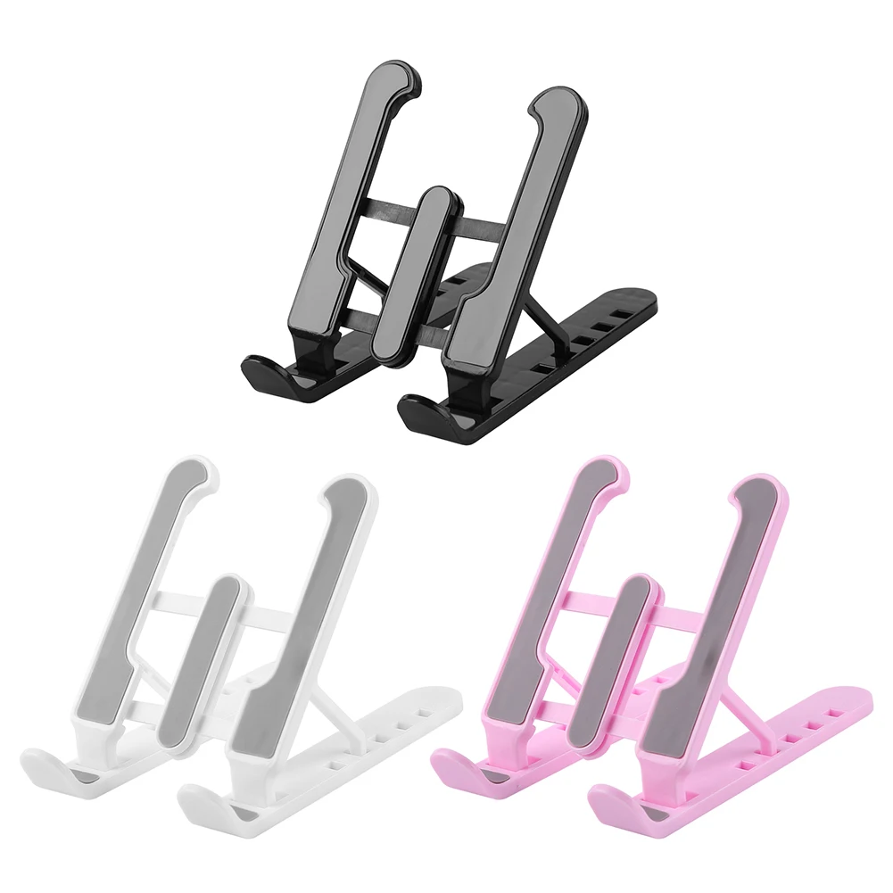 

Foldable Phone Stand ABS Multi-Purpose Height Adjustable Tablet Stand Desktop Elevated Rack Portable Cooling Holder Accessories