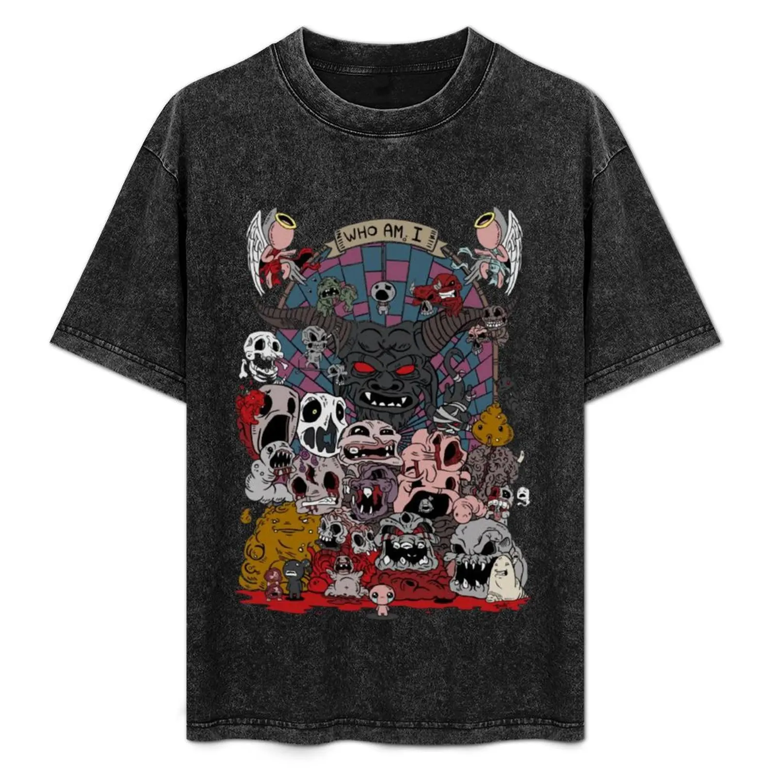 Футболка мужская с принтом аниме и коротким рукавом