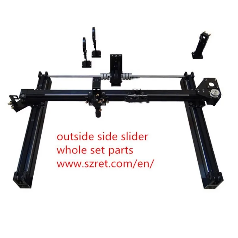 Полный набор 1400x800 XY с функцией подсветки для самостоятельной сборки лазер CO2