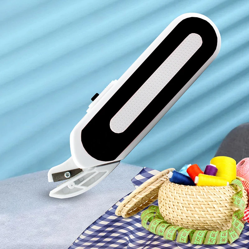 Беспроводные электрические ножницы с эргономичной ручкой легкие швейные ткань