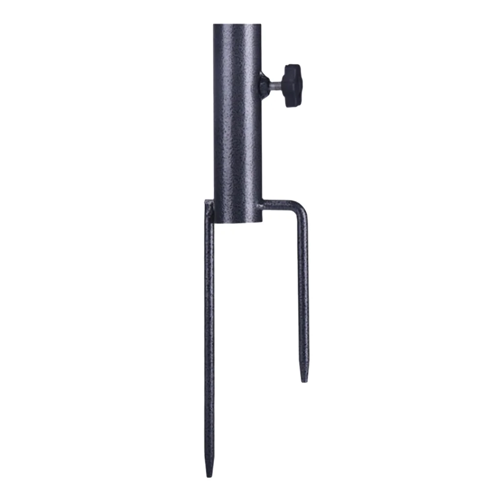 

Umbrella Anchor Beach Sand Base Outdoor Spike Stand Holder Stakes Ground Metal Insert Grass Portable Parasol Screw Garden Flag