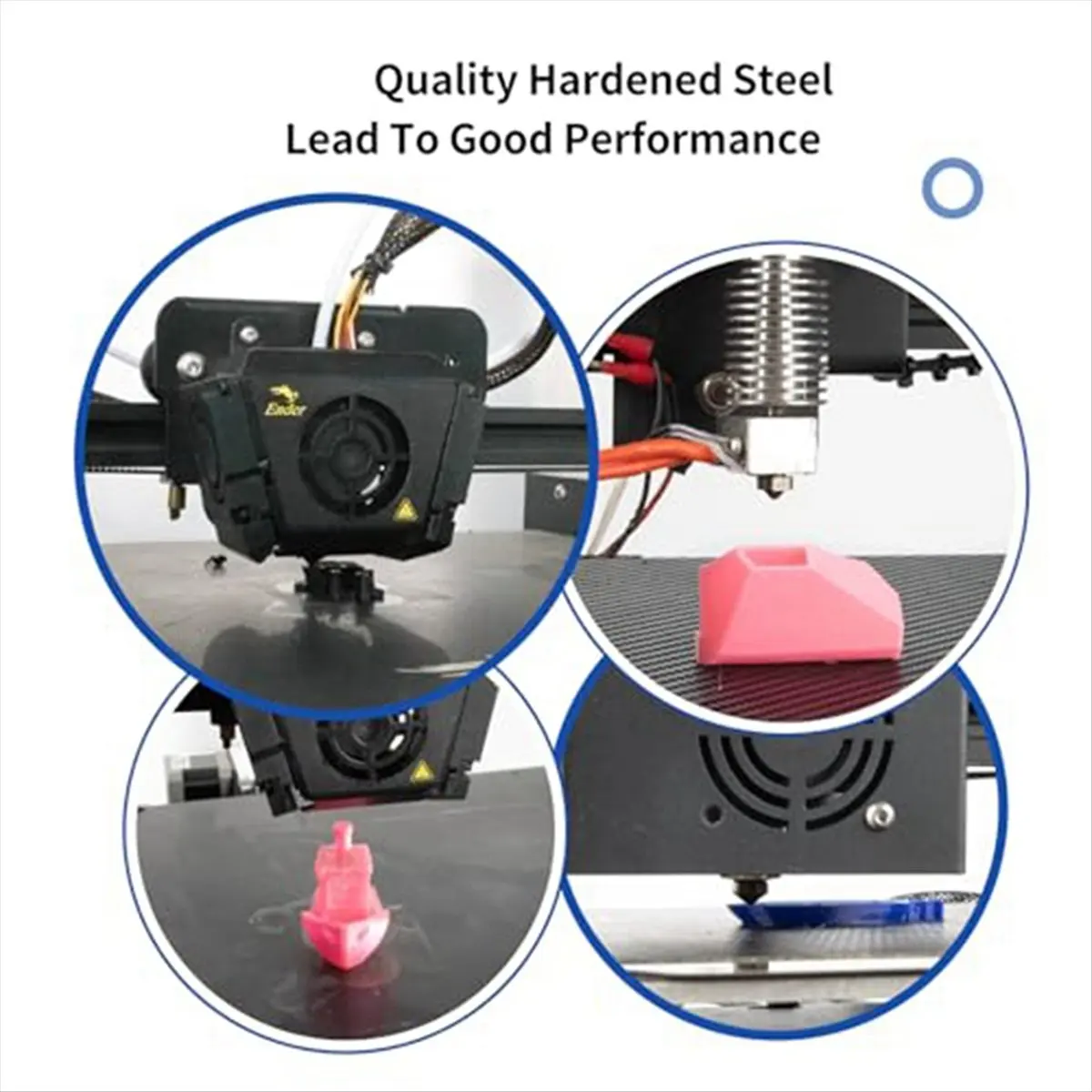 Фото (B63C) Набор из 8 сопел V6 из закаленной стали, сопла для 3D-принтера V6 Hotend Extruder 0.4мм 0.6мм 0.8мм для Anycubic I3 Mega №5