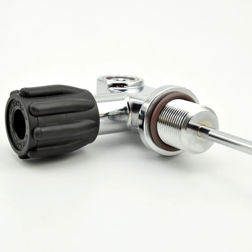 

High Quality Tank Valve Scuba Diving Snorkeling Parts Tank Valve 1pc 250 BAR Cylinder Bottle Diving Equipment Explosion-proof