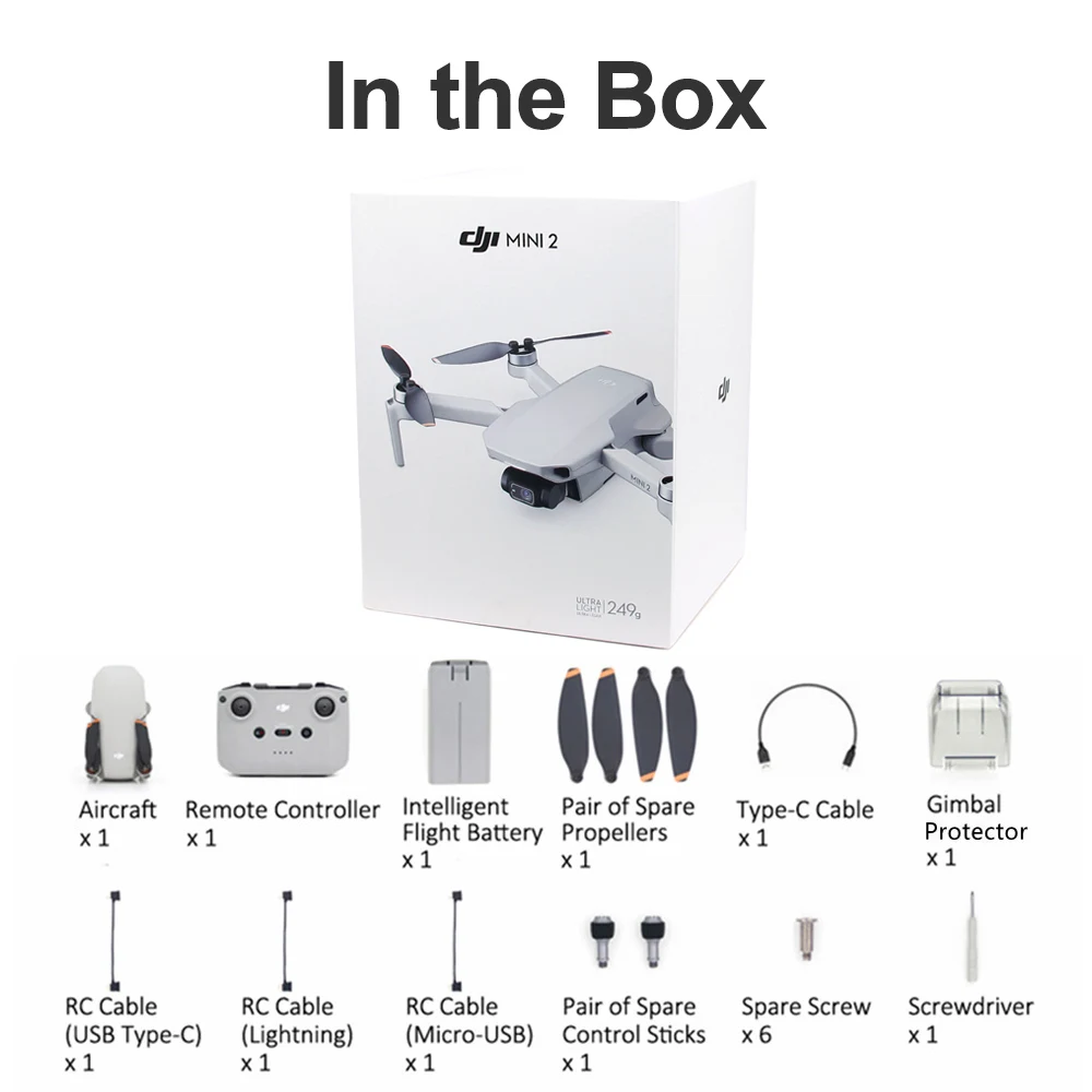 DJI Mini 2 Mavic дроны 4K HD камера Радиоуправляемый вертолет Профессиональный GPS