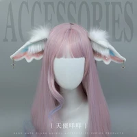 simulation animal earsfashion accessoriescomic show live dress upheadwearhair accessoriessheep ears cosplay kawaii