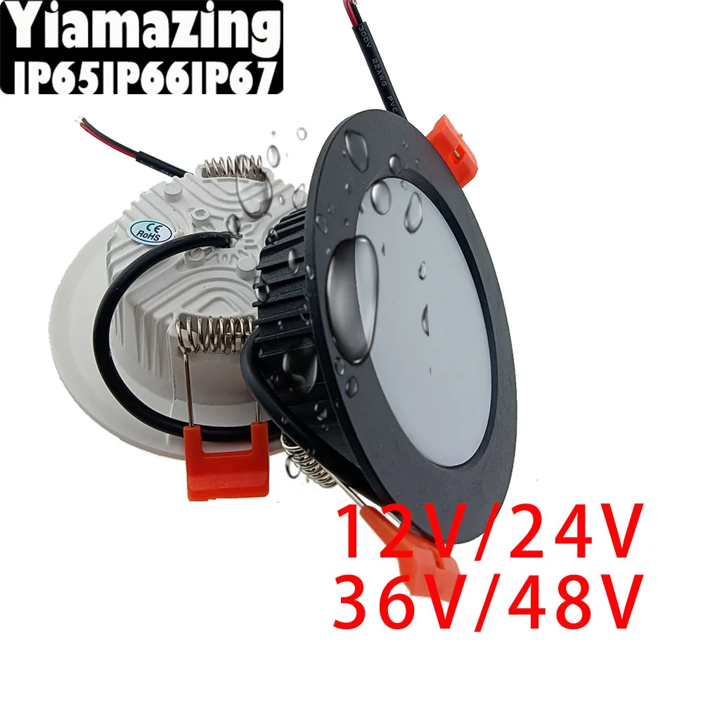 12 В 24 36 48 IP65 IP66 IP67 Водонепроницаемый уличный светодиодный настенный светильник