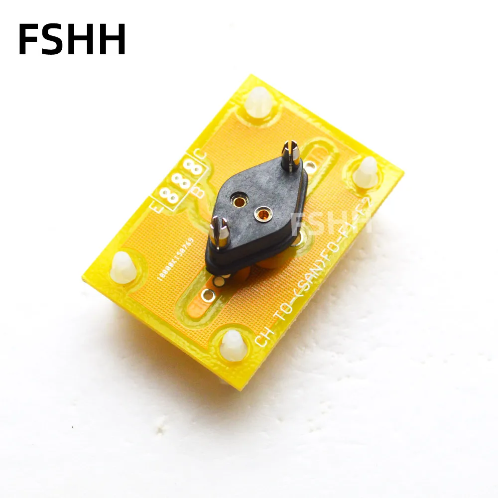 SAN-F0 test socket Iron seal transistor With PCB Connecting terminal |