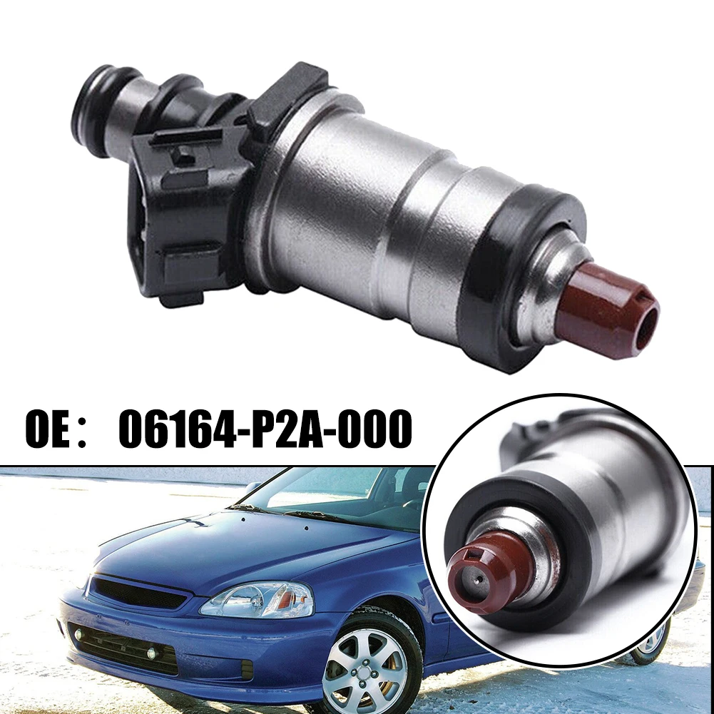 

1 Pcs Car Fuel Injector 06164-P2A-000 For Honda Civic 1996-2000 Auto Water Cup Divider Fuel Injector Silver New